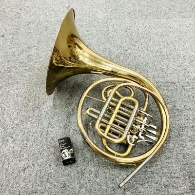 W055-Z16-1575 YAMAHA ヤマハ YHR321 フレンチホルン ホルン 金管楽器 楽器 日本製 Bach マウスピース SA