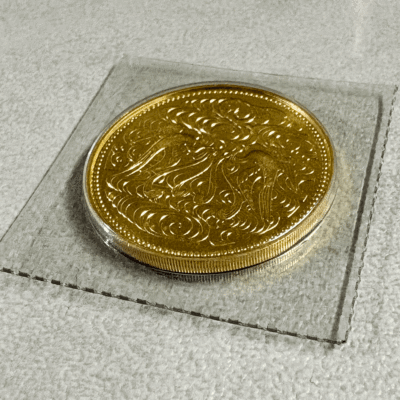 天皇陛下 御在位六十年記念 10万円 金貨幣 純金