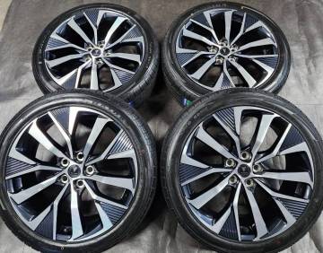 【１円～】【新品未使用タイヤセット】モデリスタ 40アルファード/ヴェルファイア 純正 20インチ 8J +40 5H-120 WingDancer XⅦ