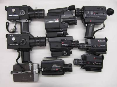 (6592U)ジャンク Canon 514XL Nikon R10SUPER ELMO SUPER106 SUPER 8 SOUND 6000A F 等 まとめてセット 9台 8mmフィルムカメラ
