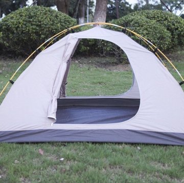 テント 2人用 ソロテント 軽量 4シーズン 二重層耐水圧3000MM 防水 登山テント スカート付き 防雨 防風 防寒 キャンプ アウトドア 簡単設営