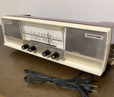 サンヨー　2バンド真空管ラジオ　SF-41 美品