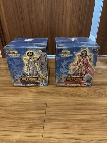 聖闘士聖衣神話EX 聖闘士星矢 ペガサス星矢　アンドロメダ瞬 （神聖衣） 聖闘士星矢　未開封新品　セット