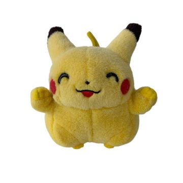 MM&minus;5718☆1円スタート☆ TOMY トミー ピカチュウ ぬいぐるみ ポケモン　初期 レトロ 初代　当時物 ポケットモンスター　希少　布タグ
