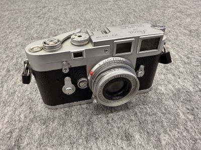 【1/1M5】 Leica ライカ M3 フィルムカメラ レンジファインダー カメラ Ernst Leitz Wetzlar GERMANY 動作未確認 ジャンク
