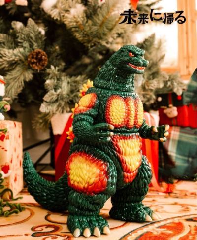 未来に帰る ゴジラ（1995）クリスマス.ver バーニング ゴジラ マーミット m1号 ブルマァク デスゴジ ソフビ マルサン ブルマァク 