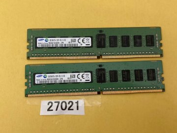 SAMSUNG 2RX8 PC4-2133P-RE0-10 8GB 2枚で 16GB ECC サーバー用 DDR4 デスクトップ用 , DDR4-17000 ECC Registered DDR4 Desktop Server R