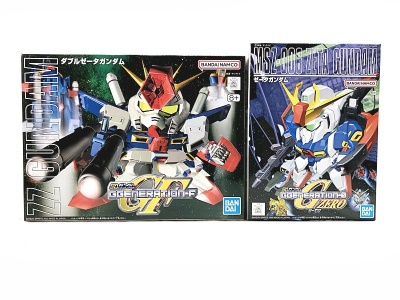 SDガンダム　ゼータガンダム・ダブルゼータガンダム　セット　プラモデル　同梱OK　1円スタート★H
