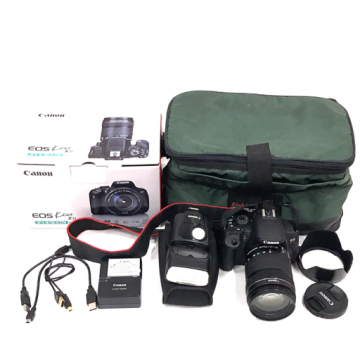 1円 Canon EOS Kiss X7i EF-S 18-135mm 1:3.5-5.6 IS STM デジタル一眼レフ カメラ 光学機器 セット