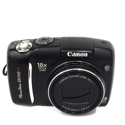 1円 Canon PowerShot SX110 IS コンパクトデジタルカメラ コンデジ 動作確認済