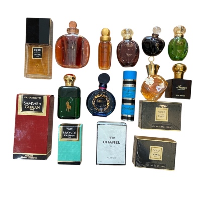 【管理101】香水まとめ売り Dior CHANEL GUERLAIN Van Cleef & Arpels ROCHAS RALPH LAUREN YVES SAINT LAURENT 16点セット