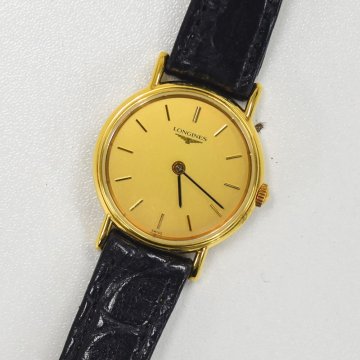 1円 可動品 腕時計 ロンジン LONGINES L4.137.2 クォーツ レディース 同梱不可