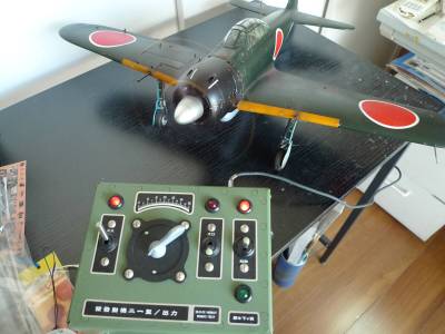Wing Club 1/18 零戦５２型　【電気ギミック付き希少品】