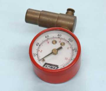 HYPER PSI エアゲージ 空気圧計 米式バルブ用