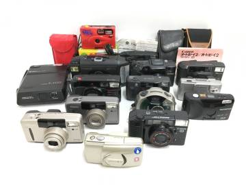 ☆ コンパクトフィルムカメラ まとめ 2 ☆ OLYMPUS &mu;-III 135 + Canon Autoboy 2 + S + SXL 他 11台 オリンパス キャノン ポラロイド
