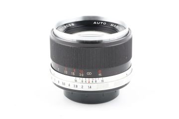 【かめらや】3087 MAMIYA マミヤ AUTO MAMIYA-SEKOR 55mm F1.4 単焦点 標準レンズ M42マウント