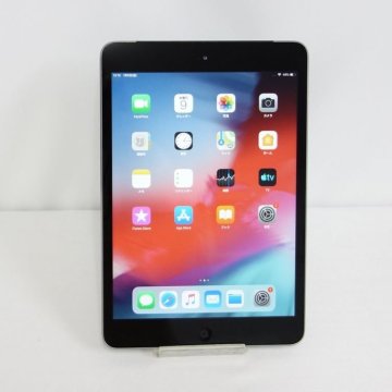 1円スタート iPad mini 第2世代 16GB グレー Cellular au 利用制限〇 SIMロック解除非対応 バッテリー劣化 インボイス 【本1011-3-0109】兼
