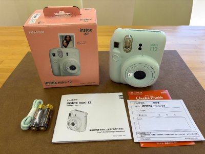 1円スタート 未使用 富士フイルム FUJIFILM instax mini 12 インスタントカメラ 現状品