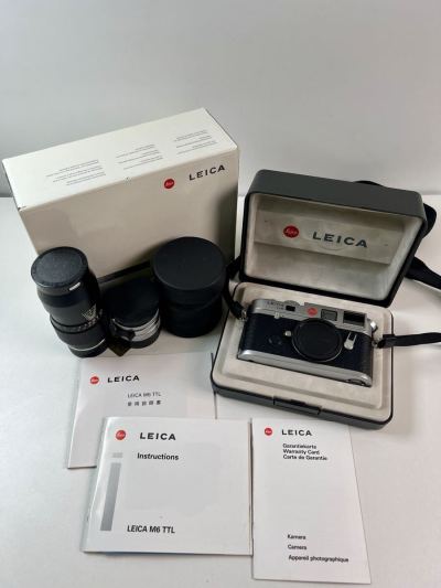 【1/4C3】 LEICA ライカ M6 フィルムカメラ レンジファインダー　レンズ　E39 1:2/35 ジャンク