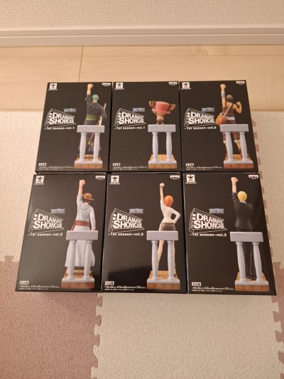 ワンピース　DRAMATIC SHOWCASE　1st　season　全6種セット