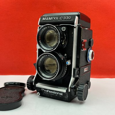 Q10 MAMIYA C330 Professional MAMIYA-SEKOR DS F3.5 105mm フィルムカメラ 二眼レフカメラ 動作品 1円スタート マミヤ