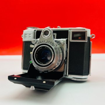 K13 ZEISS IKON CONTESSA 35 Tessar F2.8 45mm T フィルムカメラ レンジファインダー 蛇腹カメラ 動作品 1円スタート ツァイス イコン