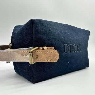 1円~ 新品未使用 Christian Dior クリスチャン ディオール セカンドバッグ クラッチバック ポーチ 2way ロゴ デニム メンズ ビジネス