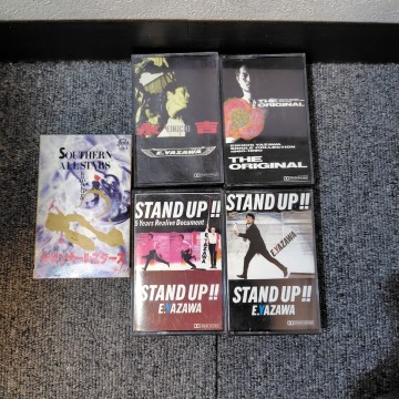 当時のカセットテープ　矢沢永吉 YAZAWA　サザンオールスターズ　ポップスカセットテープ