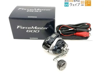 シマノ 18 フォースマスター 600 使用距離：3.4km 使用時間：21h 動作確認済み 超美品