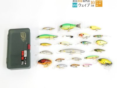 デュエル ハードコアクランク SR 65F、ジャッカル 想流 シャッド、ガンクラフト アイルトン 63MR 等 計22点