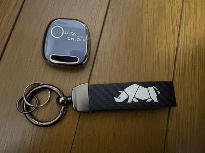 ジムニー　JB23キーカバー　サイのキーホルダー　セット