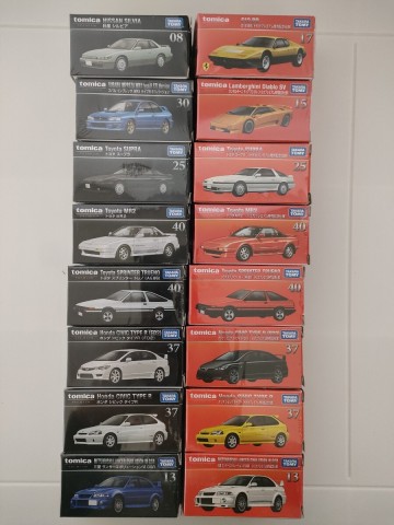 開封済 トミカ プレミアム まとめ 16台 