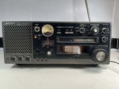 SONY ソニー ICF-6800A AM FM SW マルチバンド BCLラジオ 通電OK 現状品