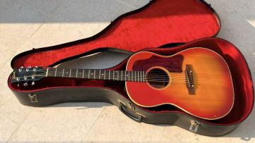 【極美品】1967年製 Gibson B-25 Cherry Sunburst / 木材完全無欠・ノークラック / フルオリジナル