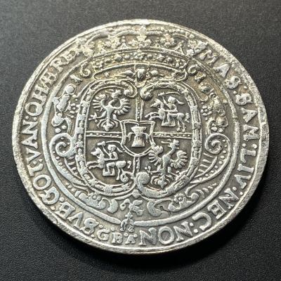 古銭 ポーランド・リトアニア共和国 ヨハネス2世カシミール・ヴァーサ 1661年 国章 硬貨 銀貨 貨 記念幣 コレクション コイン