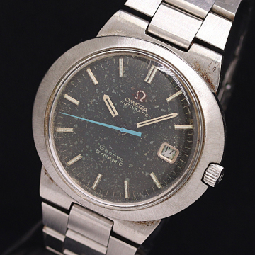 1円 オメガ TOOL107 ダイナミック ジュネーブ AT/自動巻 ブラック文字盤 メンズ腕時計 8870400 1APT MST