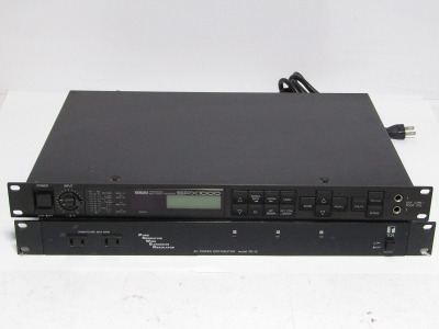 2点セット ヤマハ SPX1000 マルチエフェクター TOA PD-15 パワーディストリビューター 通電確認のみ ジャンク扱い Aa07-8440[GGG]
