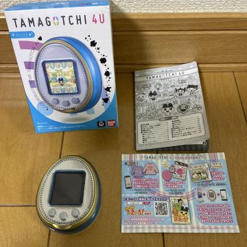 たまごっち Tamagotchi 4U ブルー バンダイ　動作確認済み