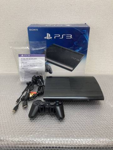SONY/ソニー/PlayStation3/PS3/プレイステーション/プレステ/本体/チャコールブラック/500GB/CECH-4300C/0110c2