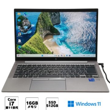 1円~ 中古美品 Wi-Fi有 高速SSD搭載 ノートパソコン HP ZBook Firefly 14 G8 Core i7 1165G7 16GB 512G 無線LAN Windows11 Office 即使用可