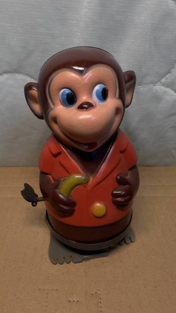 USA クラグストーン社　猿ゼンマイ玩具　/　アンティーク　ビンテージ　キャラクター