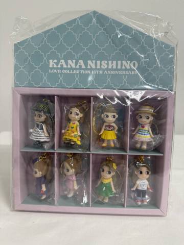 【3670】西野カナ Love Collection 15th Anniversary マスコットキーホルダーセット　※未開封品