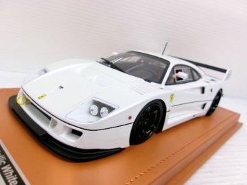 テクノモデル 1/18 テクノモデル 1/18 フェラーリ F40 LM パールメタリックホワイト w/ 5スポーク ブラックリムズ (3242-534)