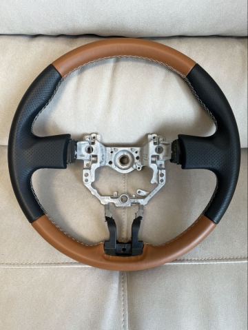 【美品】純正レザーステアリング ZN6 前期86 BRZ