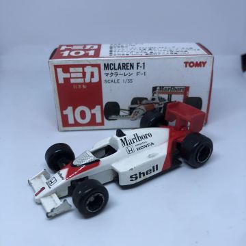 トミカ　日本製　赤箱　101 マクラーレン　F-1 当時物　絶版