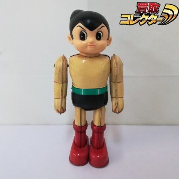 mV892a [人気] ビリケン商会 鉄腕アトム ブリキ ゼンマイ 全高約22cm | G