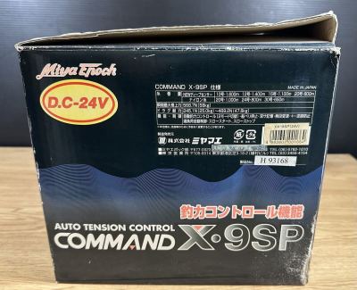 ［K-268］ ミヤエポック コマンドX 9SP 24V専用 箱有り 現状品 電動リール MiyaEpoch ジャンク