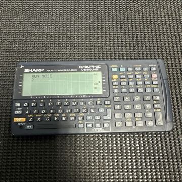 「D44_9K」液晶不良　SHARP シャープ PC-G850V ポケットコンピューター ポケコン　ジャンク（260114）