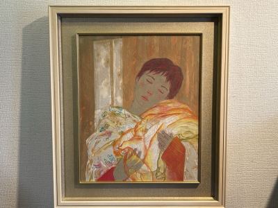 ☆宮北千織☆西陽の頃☆15号☆真作保証☆共シール☆日本美術院賞☆内閣総理大臣賞☆法務大臣賞☆足立美術館賞☆師 平山郁夫 福井爽人☆絵画