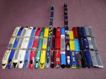 1円スタート プラレール 新幹線・アルファX・ひのとり・レッドフライナー・しまかぜ・電車他 19セット 動作確認済